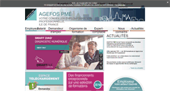Desktop Screenshot of agefos-pme-iledefrance.com